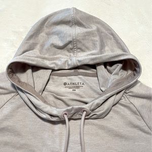Athleta light-pink athleisure hoodie